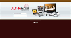Desktop Screenshot of alpharadius.com.br