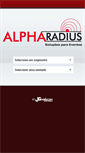 Mobile Screenshot of alpharadius.com.br